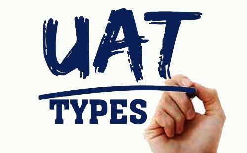 Types of UAT